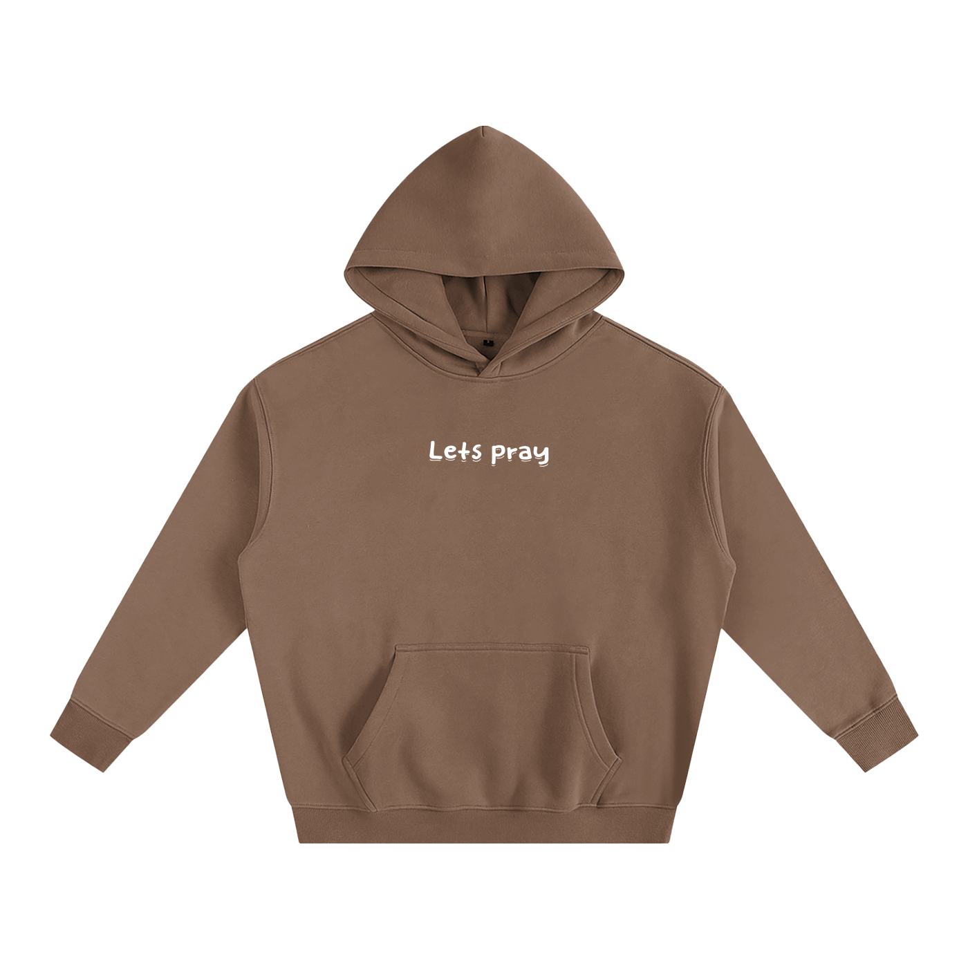 Oversize Fleeced "Wanna come to Heaven with me?" Hoodie