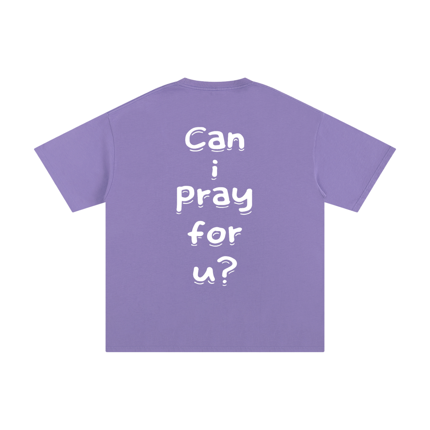 Unisex Pure Cotton "Can i pray for u?" T-Shirt