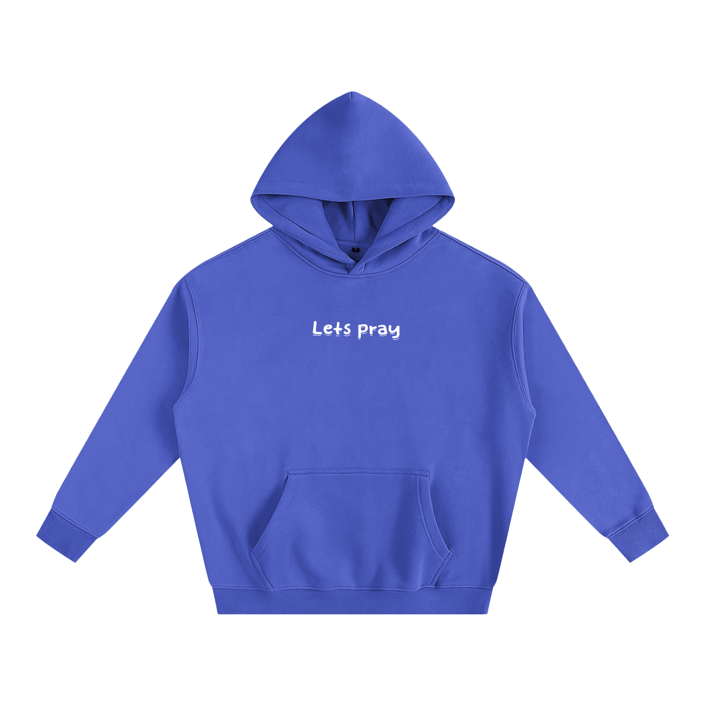 Oversize Fleeced "Wanna come to Heaven with me?" Hoodie