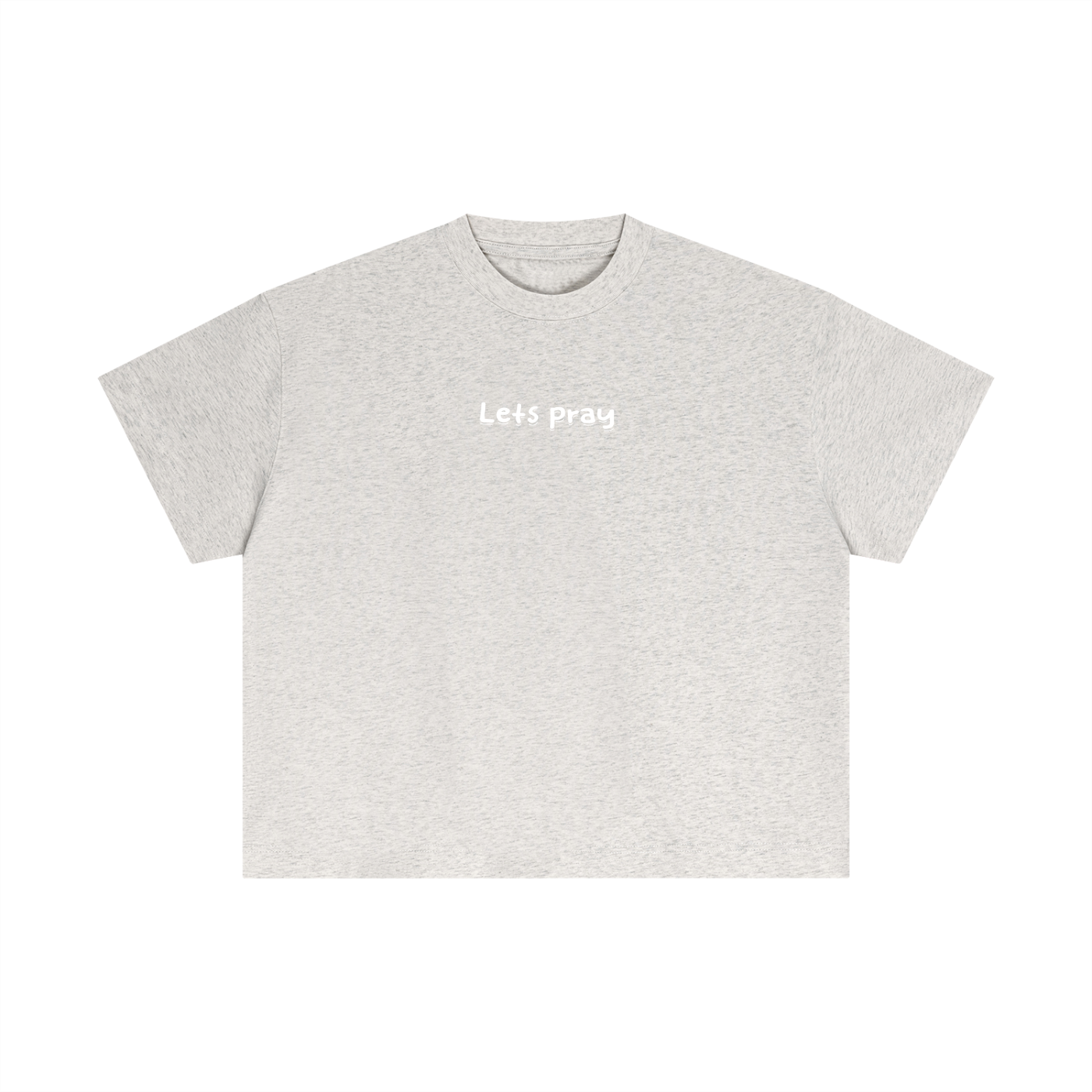 Essential Cotton Boxy "LET IT OUT" T-Shirt