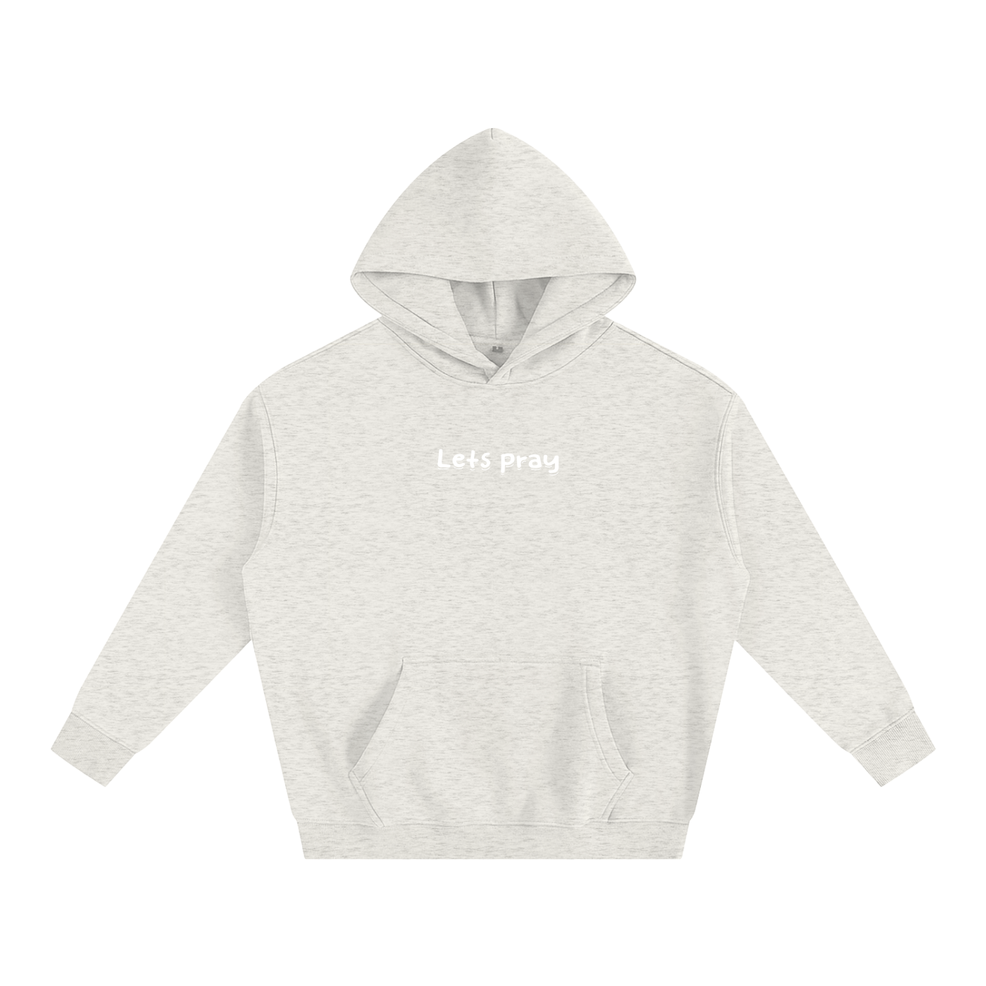 Oversize Fleeced "Wanna come to Heaven with me?" Hoodie