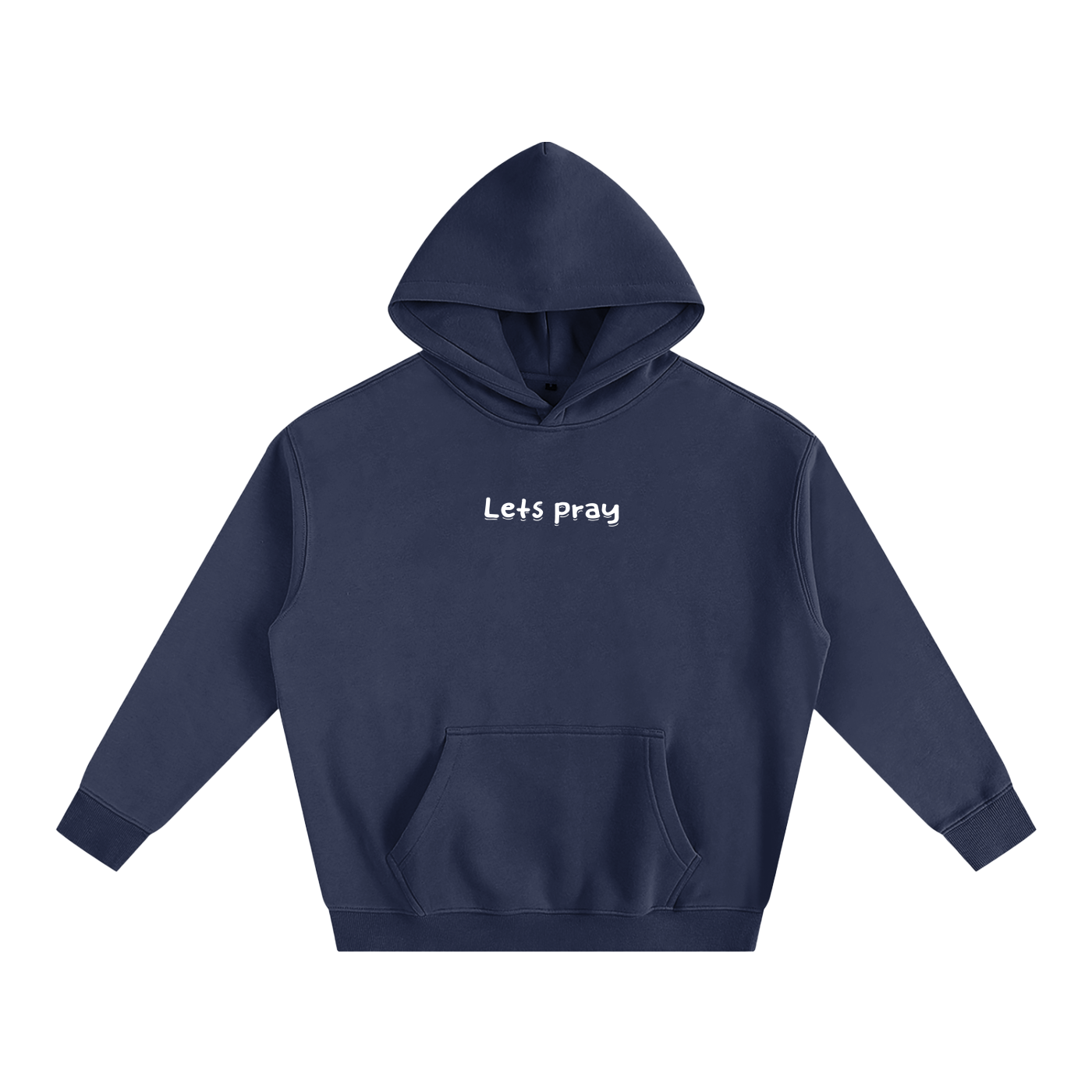 Oversize Fleeced "Wanna come to Heaven with me?" Hoodie
