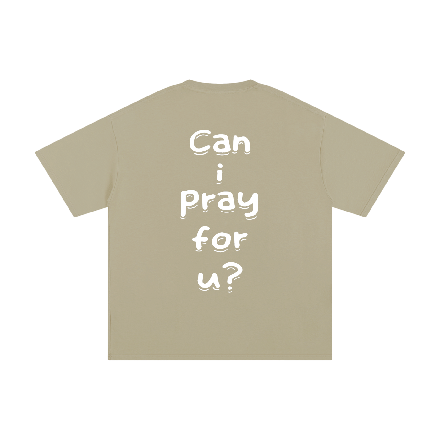 Unisex Pure Cotton "Can i pray for u?" T-Shirt