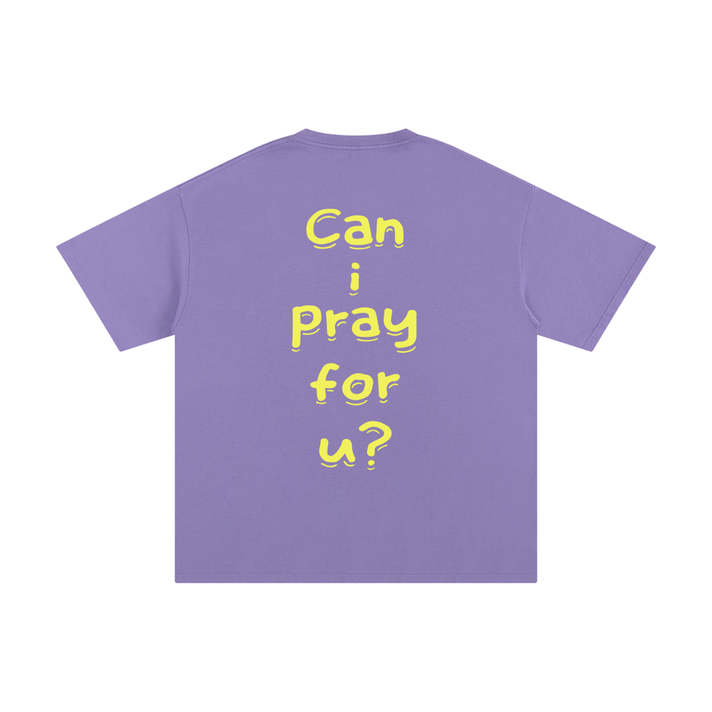 Unisex Pure Cotton "Can i pray for u?" T-Shirt
