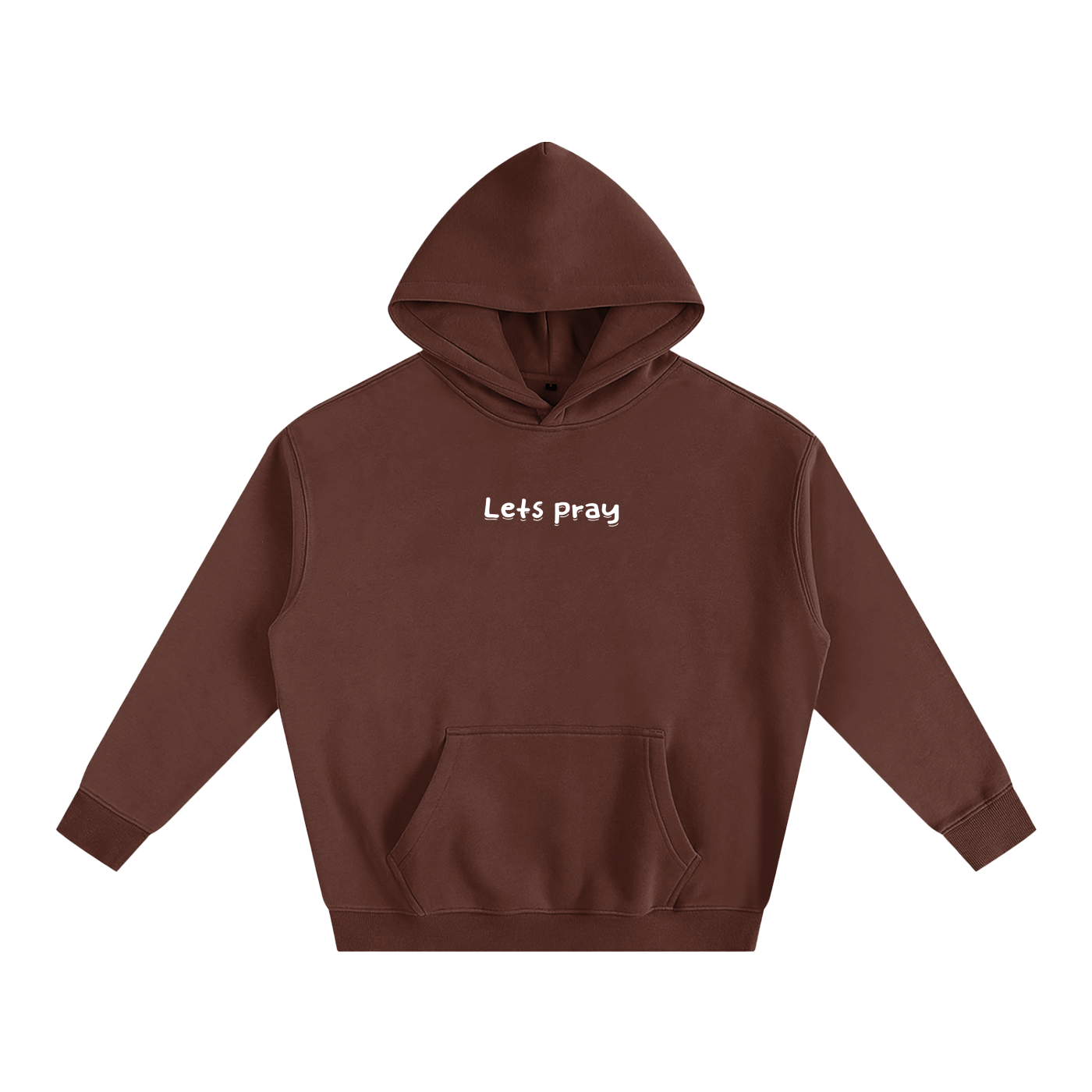 Oversize Fleeced "Wanna come to Heaven with me?" Hoodie