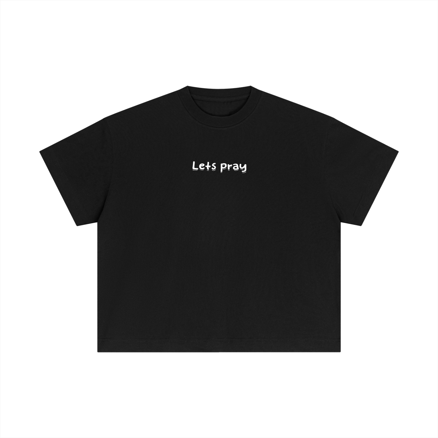 Essential Cotton Boxy "LET IT OUT" T-Shirt