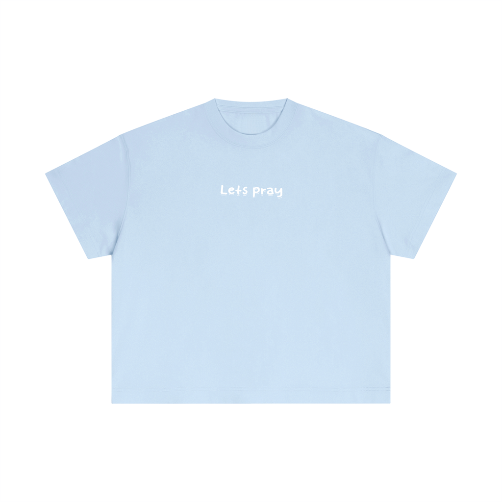 Essential Cotton Boxy "LET IT OUT" T-Shirt