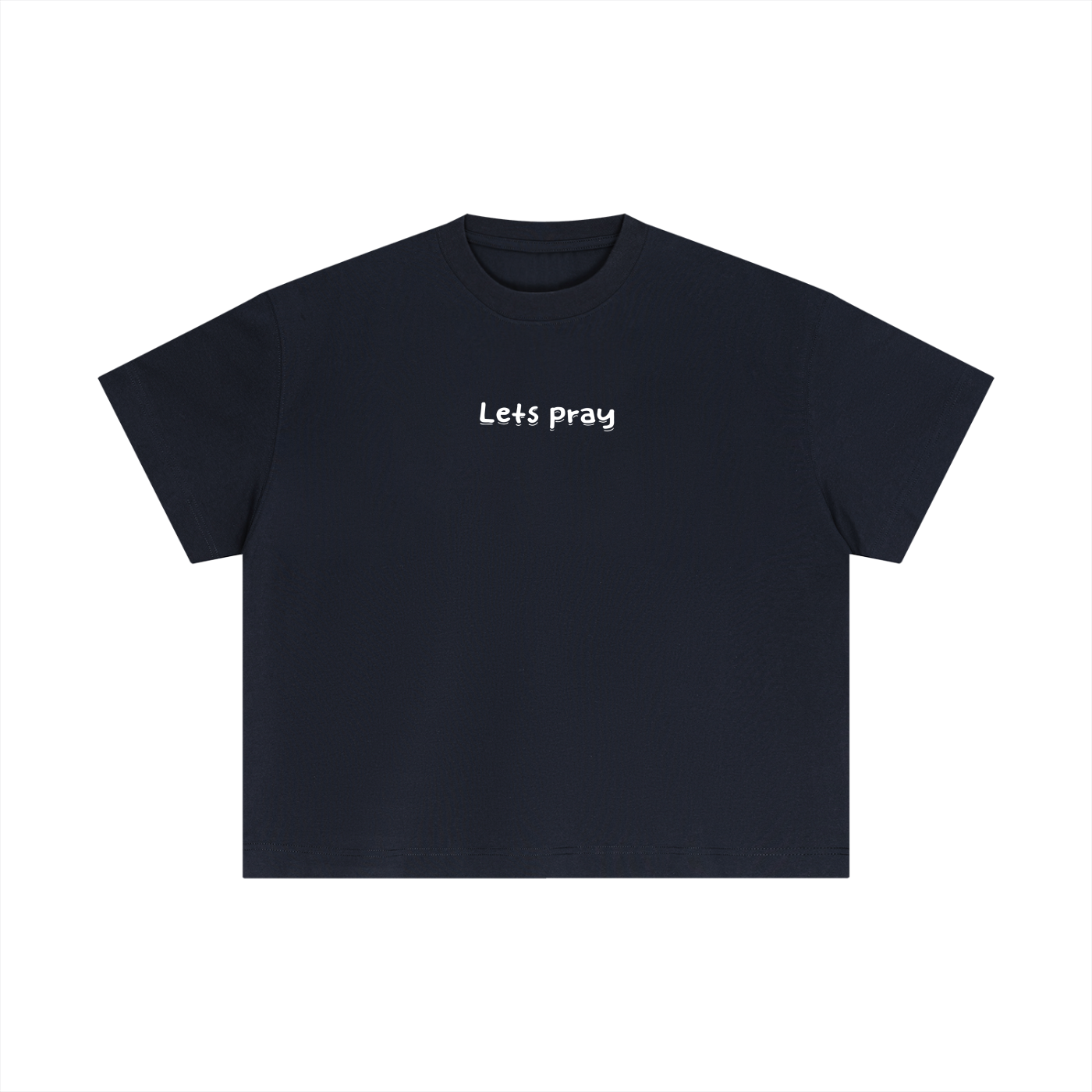 Essential Cotton Boxy "LET IT OUT" T-Shirt
