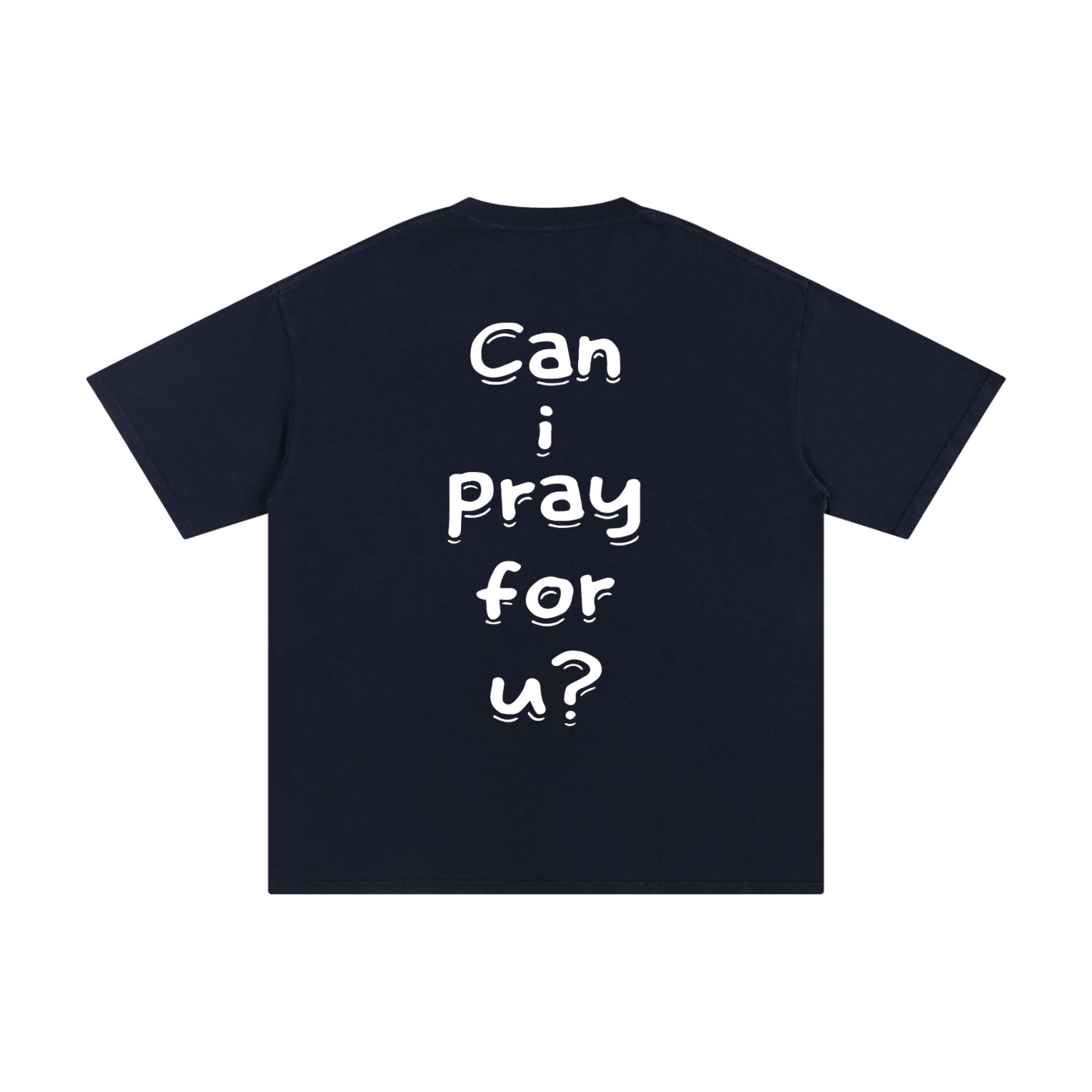 Unisex Pure Cotton "Can i pray for u?" T-Shirt