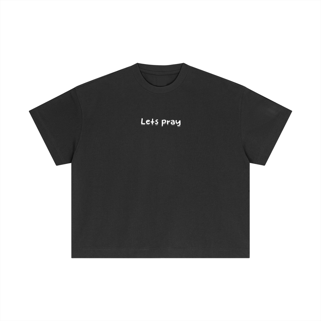 Essential Cotton Boxy "LET IT OUT" T-Shirt